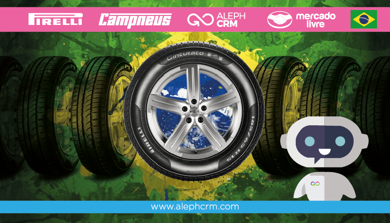 Campneus, Mercado Livre e AlephCRM começam a transformação da indústria de pneus no Brasil