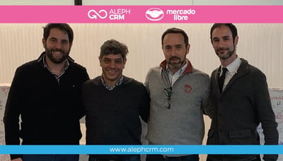 AlephCRM, Mercado Libre, Marcos Galperin and the future working as a team