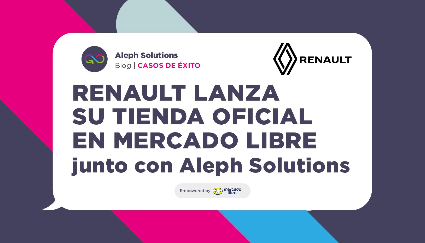 Renault lanza su Tienda Oficial en Mercado Libre junto con Aleph Solutions