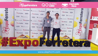 AlephCRM present at ExpoFerretera
