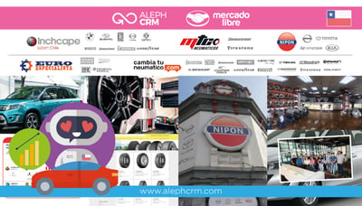 AlephCRM in Chile together with Mercado Libre, Endeavor and CCU